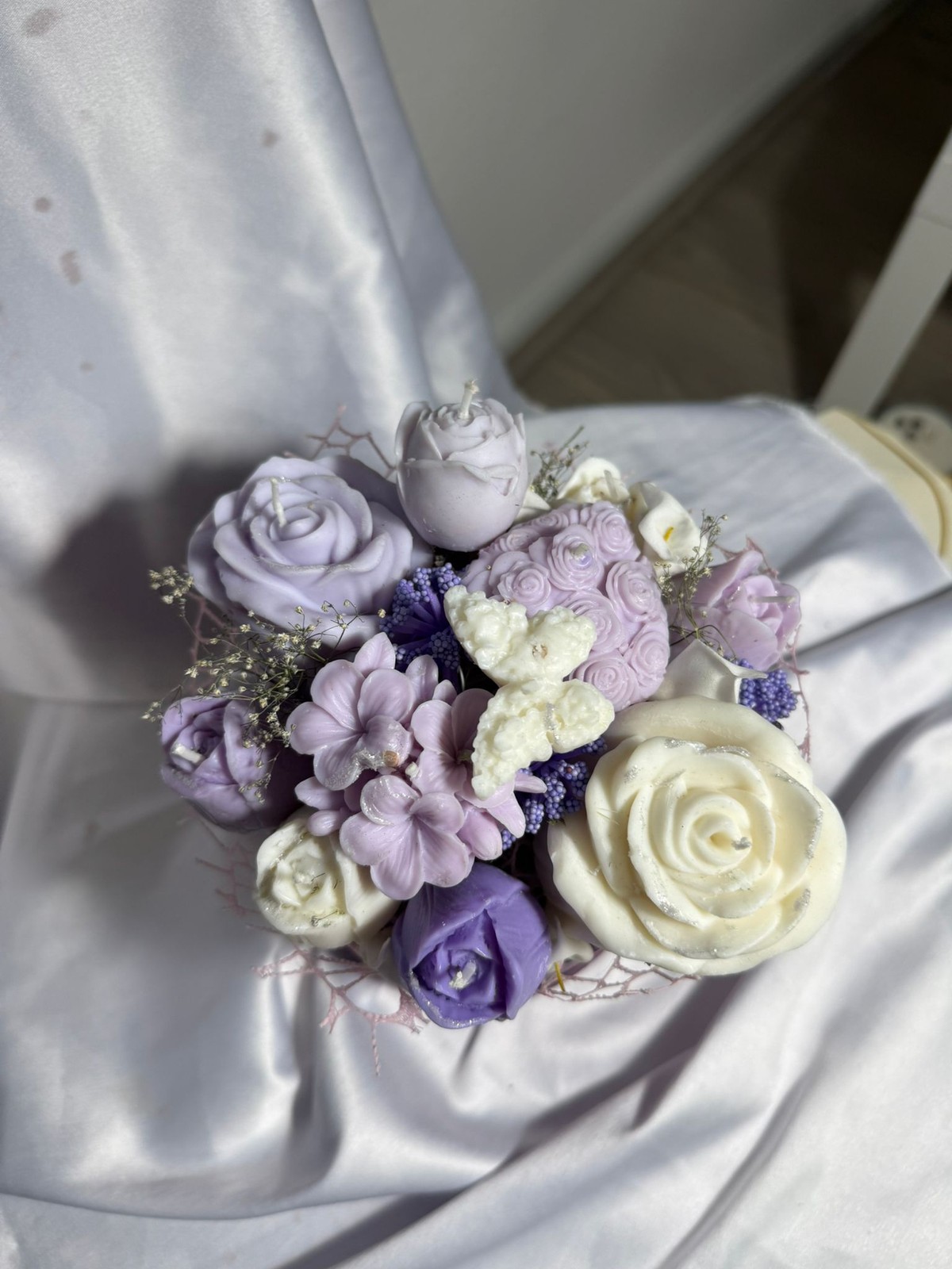 Lilac Bloom buket sveća