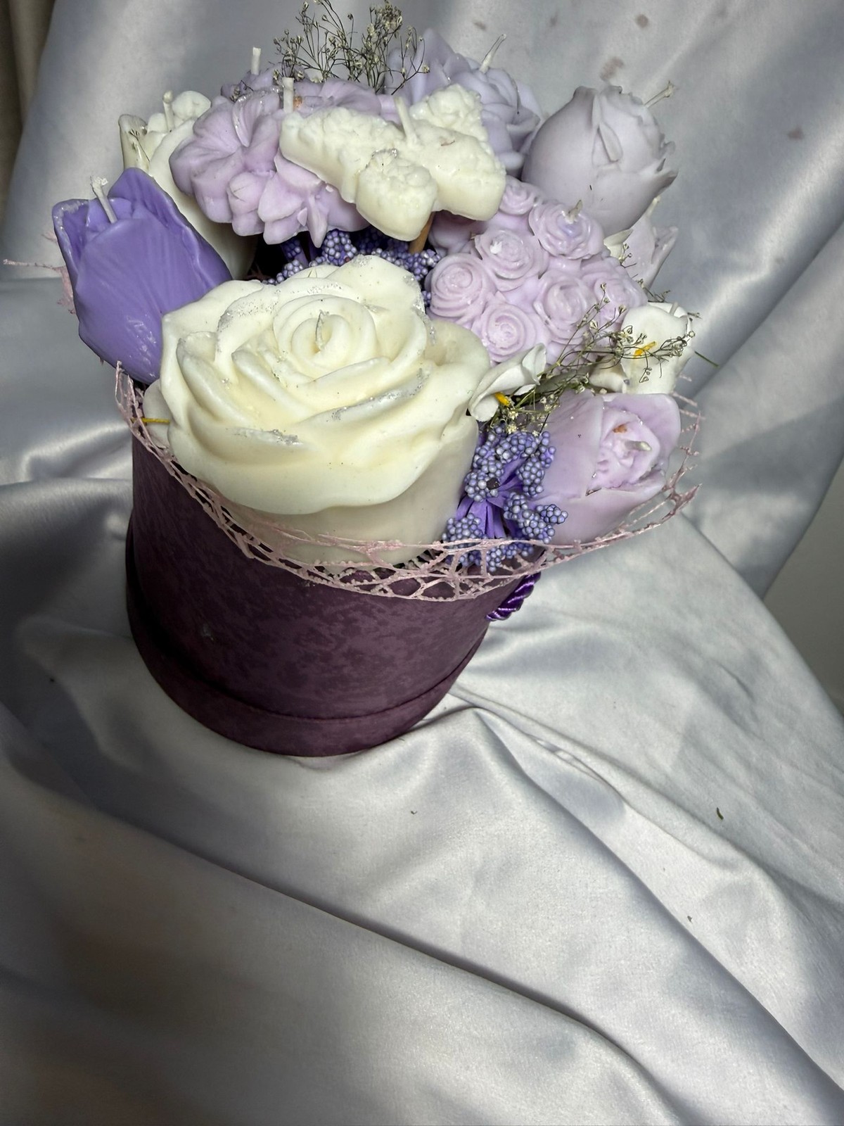 Lilac Bloom buket sveća