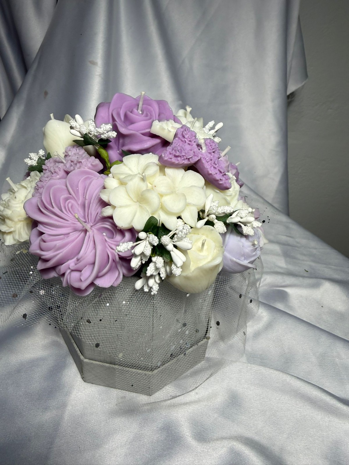 Lavender Garden hex box