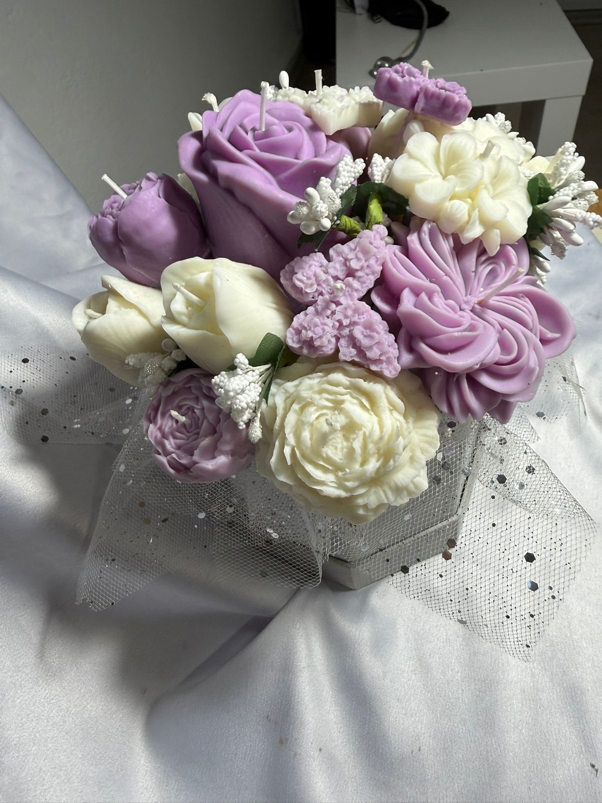 Lavender Garden hex box