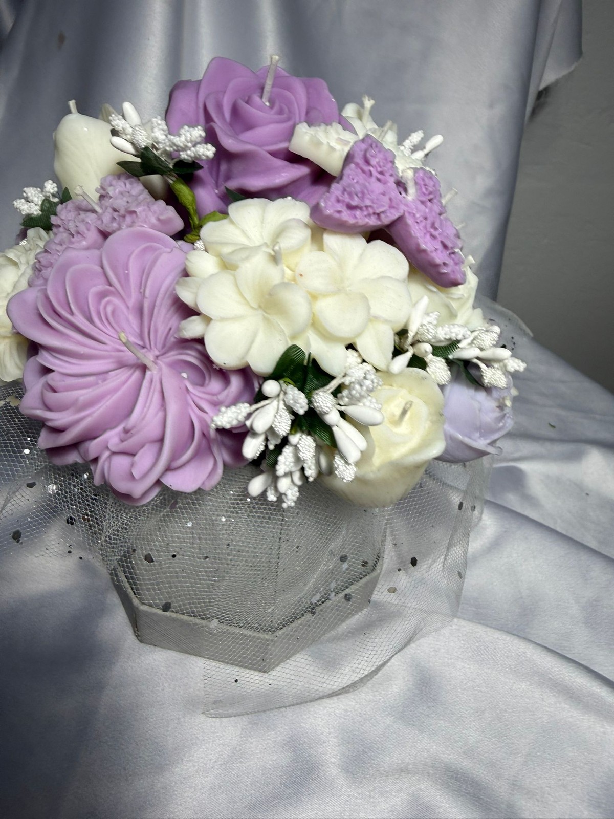 Lavender Garden hex box